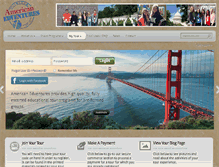 Tablet Screenshot of americanedventures.com